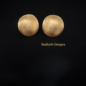 Vintage Gold Plated Earrings